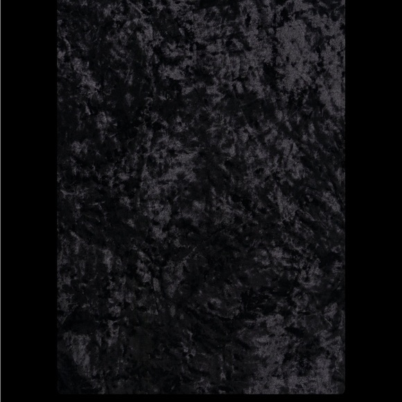 Brand NEW NWT Ladies Playboy Black Crushed Velour Shacket velvet soft feel - Picture 10 of 16